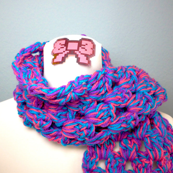 Schal im Granny Style (Basis 3 + 1) – Häkelanleitung (digital)