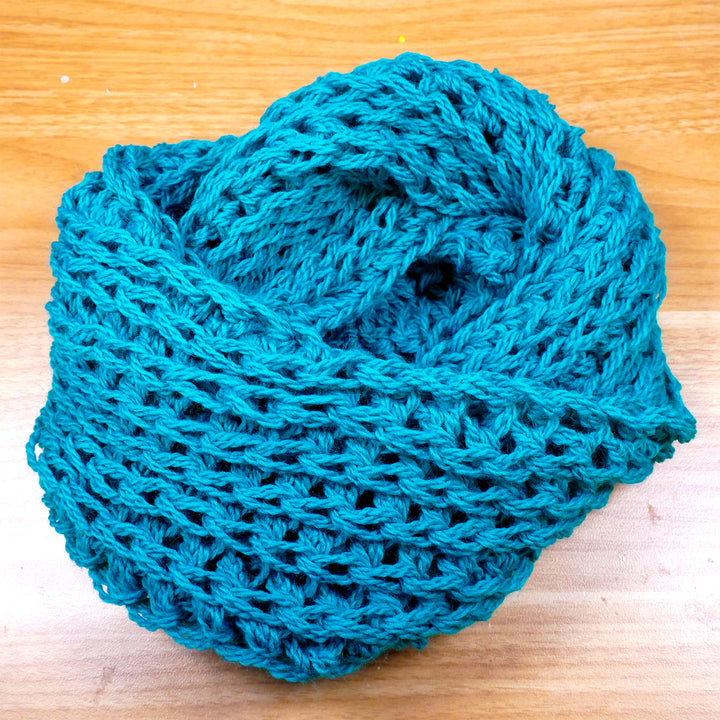 Single Loop im Rippenmuster (in Runden) – Häkelanleitung (digital)