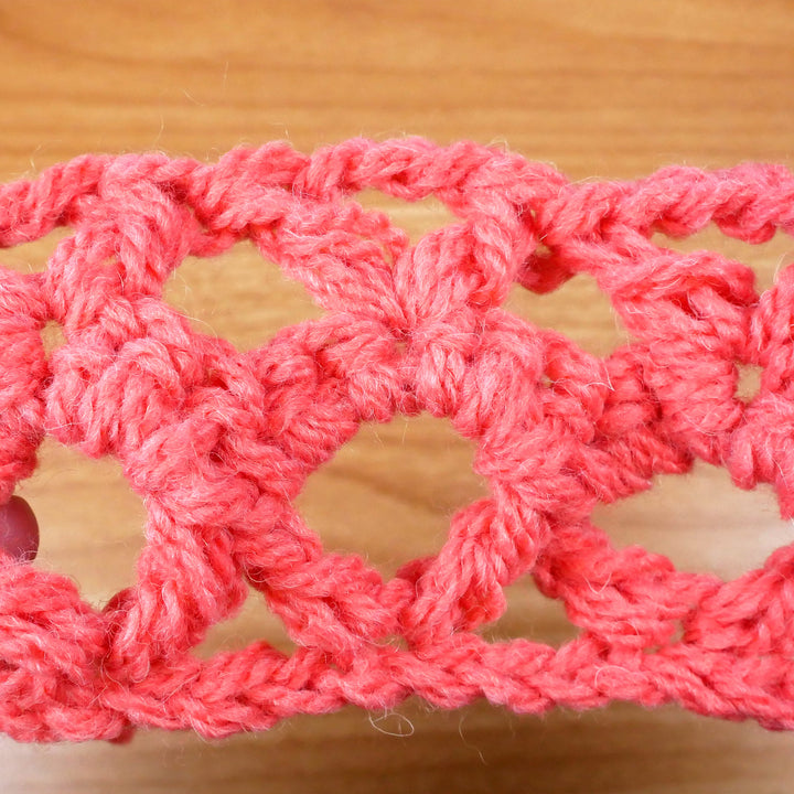 Frühlings Schal im Bogenmuster (Basis 16) – Häkelanleitung (digital)