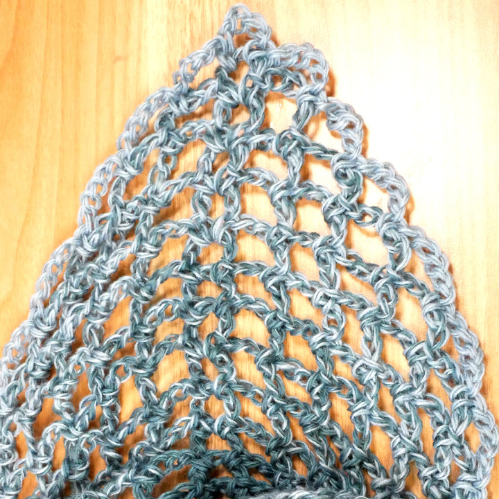 Dreieckstuch aus Luftmaschenbögen – Häkelanleitung (digital)