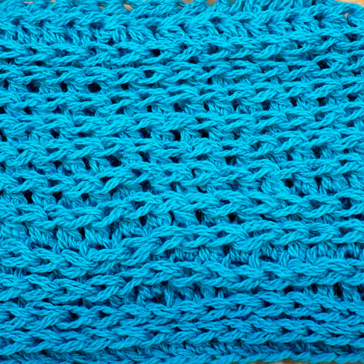 Single Loop im Rippenmuster (in Runden) – Häkelanleitung (digital)