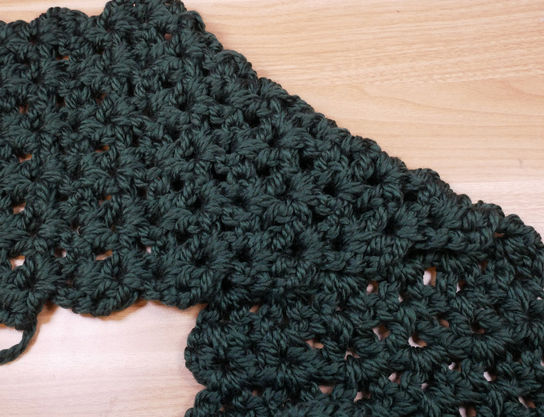 Single Loop im V-Muster mit Twist – Häkelanleitung (digital)